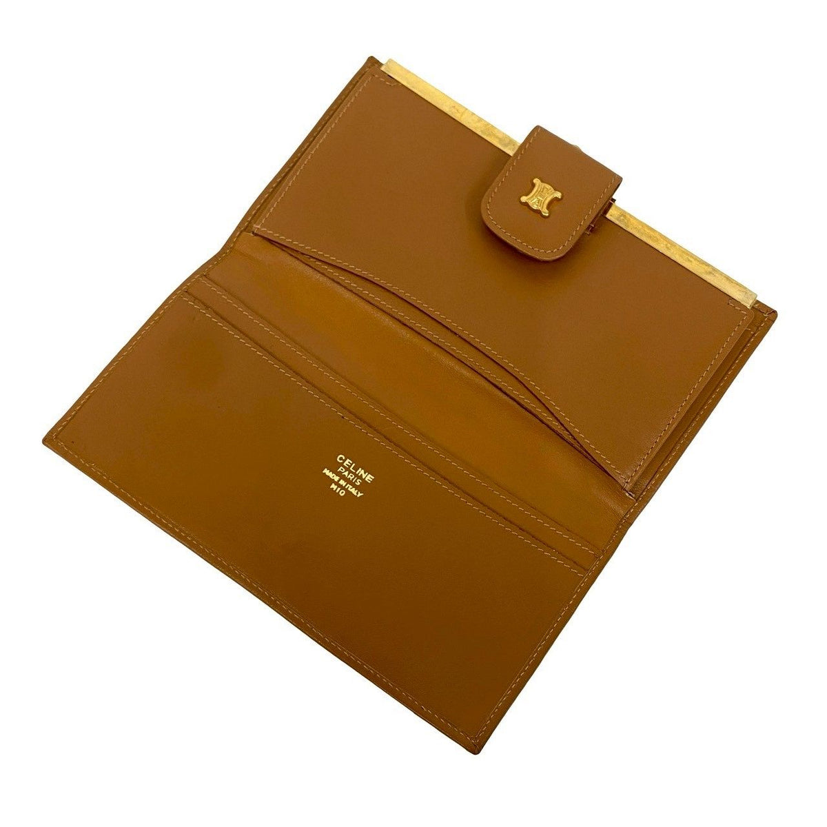 セリーヌ マカダム レザー長財布