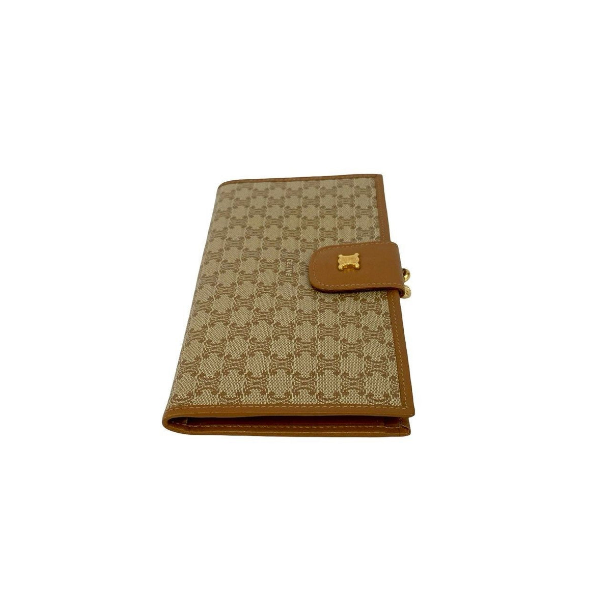 セリーヌ マカダム レザー長財布