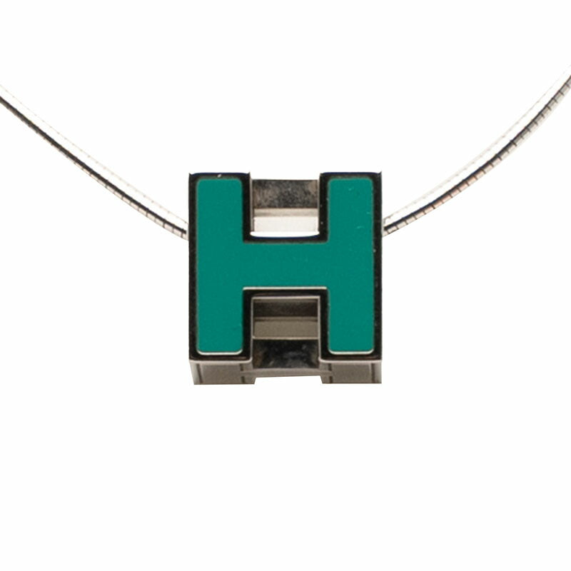 エルメス CAGE D'H H キューブ ネックレス