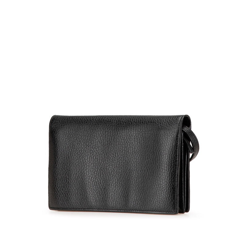 グッチ スウィング レザー ショルダーバッグ