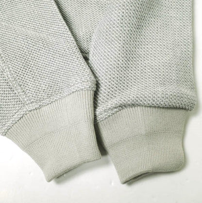 イージーンズ HONEYCOMB ZIP HOODIE コットン パーカー