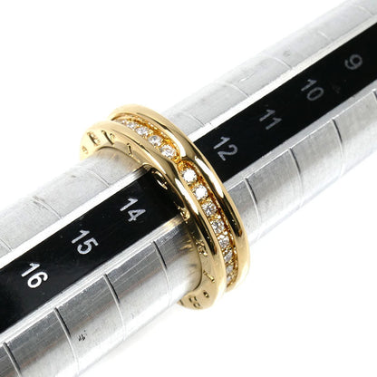 ブルガリ B-zero1 K18イエローゴールド ダイヤモンドリング 13号