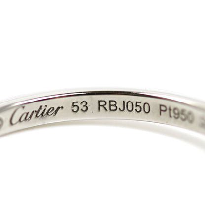 カルティエ バレリーナ Pt950 ダイヤモンドリング 13号