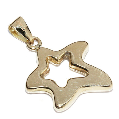 UNOAERRE K18YG スター ペンダント トップ