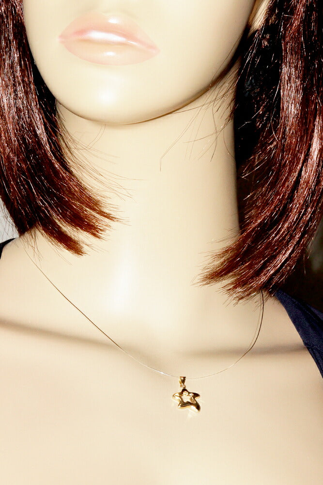 UNOAERRE K18YG スター ペンダント トップ