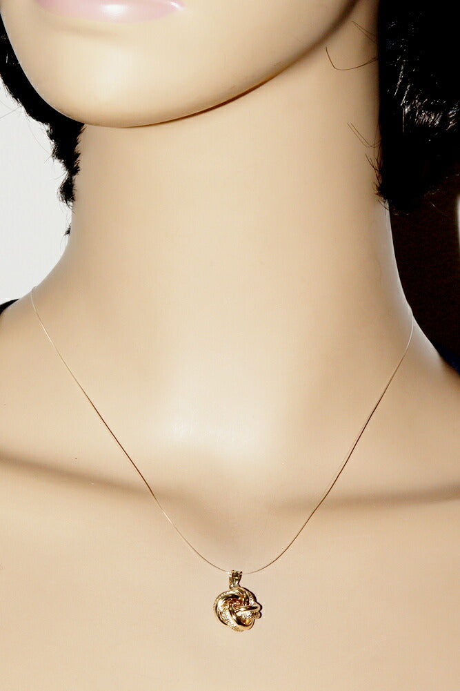 UNOAERRE ラブ ノット Au750 ペンダント