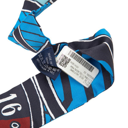 エルメス JEU DE SOIE UNIFORME シルクスカーフ