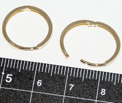 Au750フープピアス