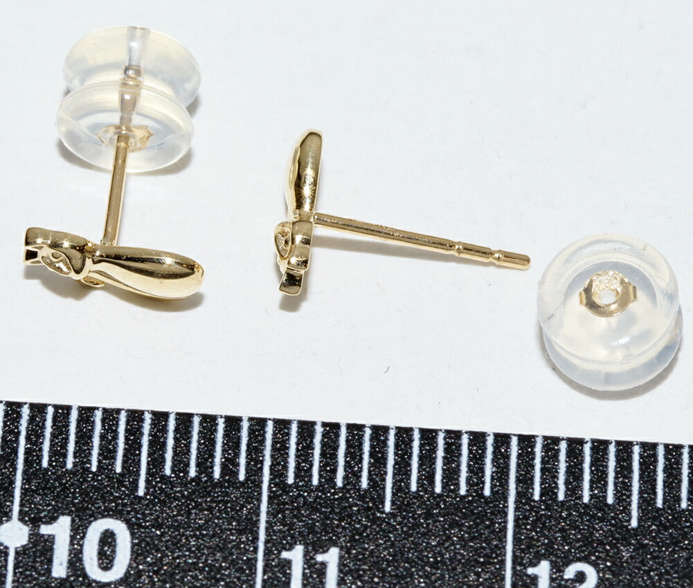 Au750ネコピアス