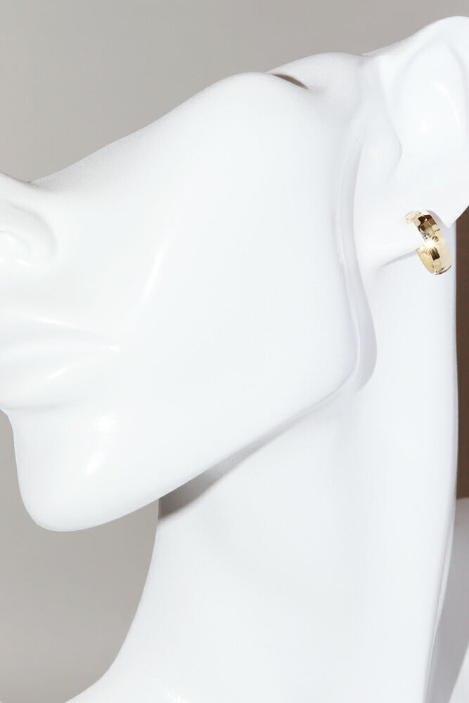 Au750 フープ ピアス