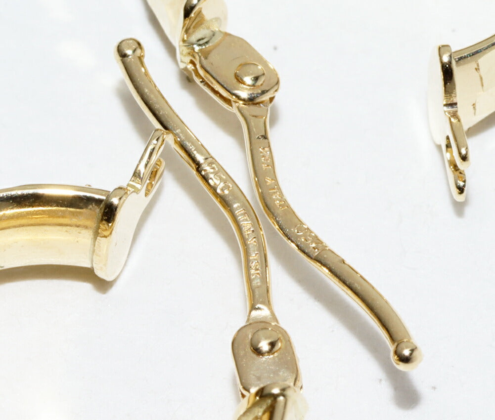 Au750 フープ ピアス