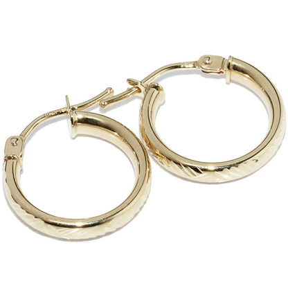 Au750 フープ ピアス