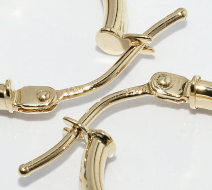 Au750 フープ ピアス