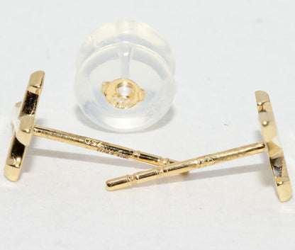 Au750 クロス ピアス