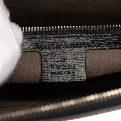 グッチ シェライン ライン 2ウェイ バッグ レザー