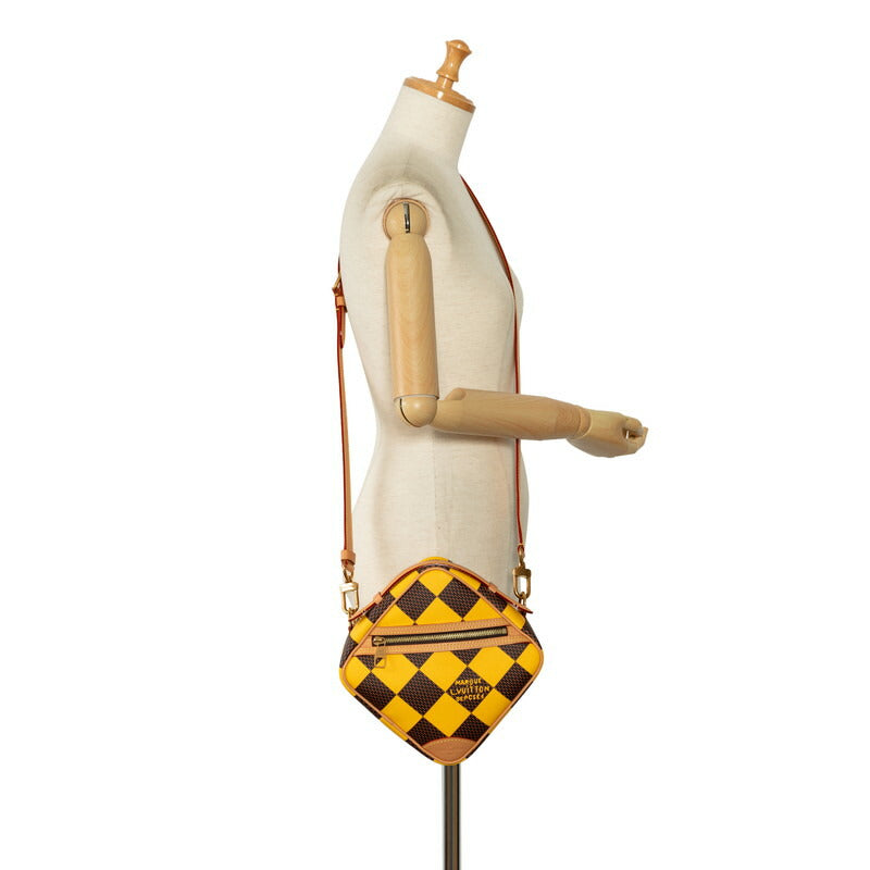 ルイヴィトン ダミエポップ チェス PVC ショルダーバッグ