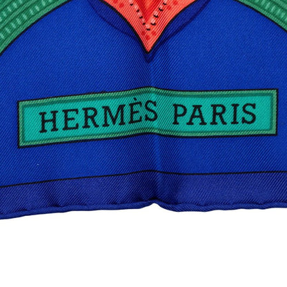 エルメス カレ90 Hommage l amiti Franco hellnique シルクスカーフ