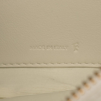 セリーヌ C チャーム レザー ショルダーバッグ