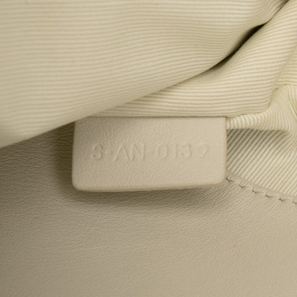 セリーヌ C チャーム レザー ショルダーバッグ