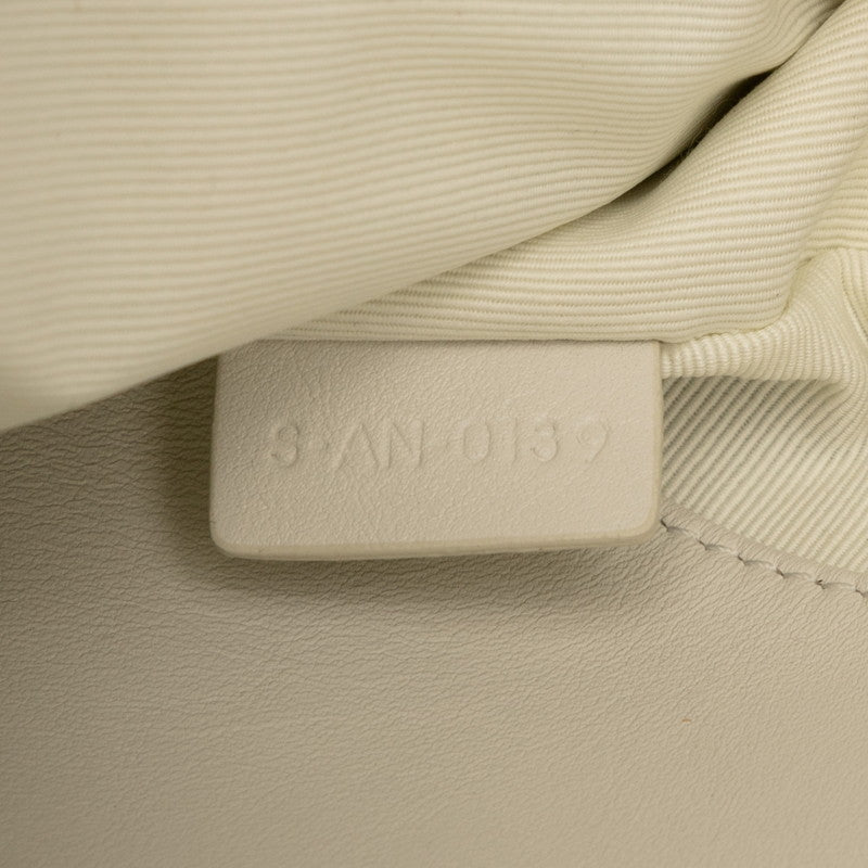 セリーヌ C チャーム レザー ショルダーバッグ