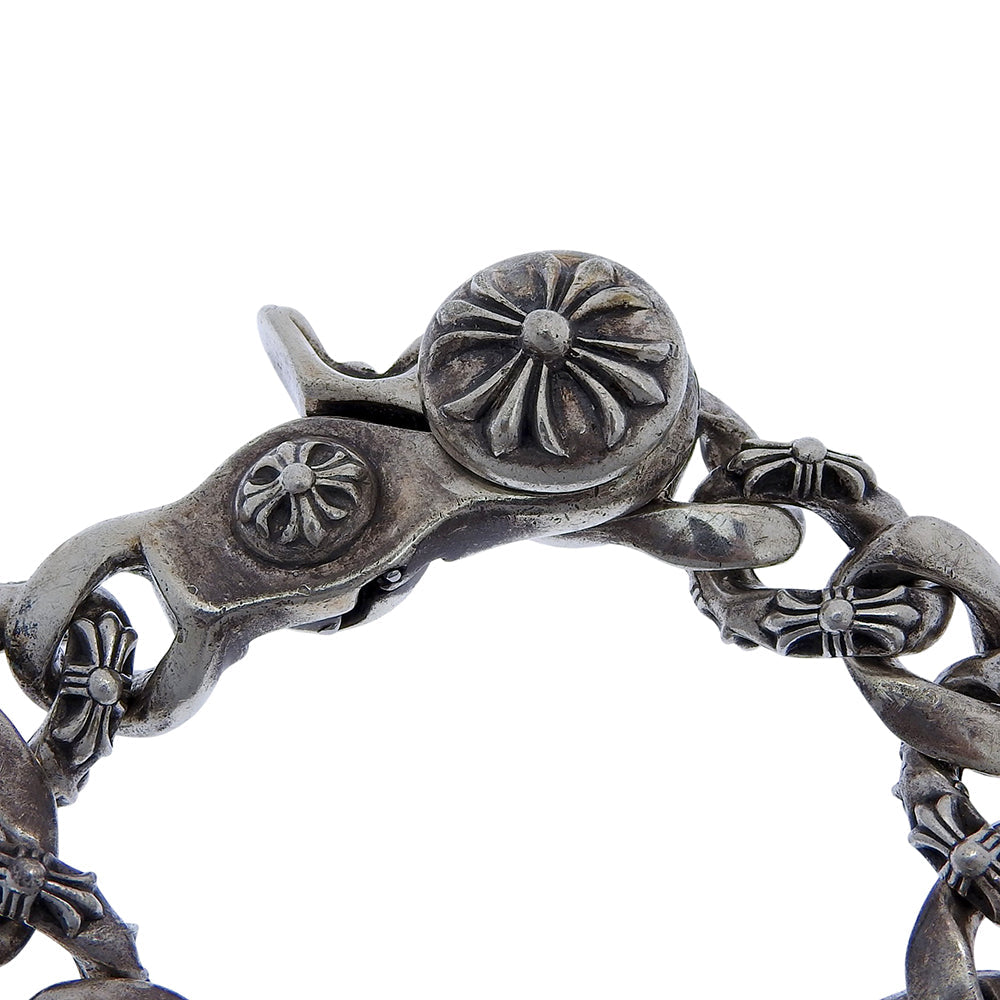 クロムハーツ FANCY CHAIN LNK シルバー925 ブレスレット