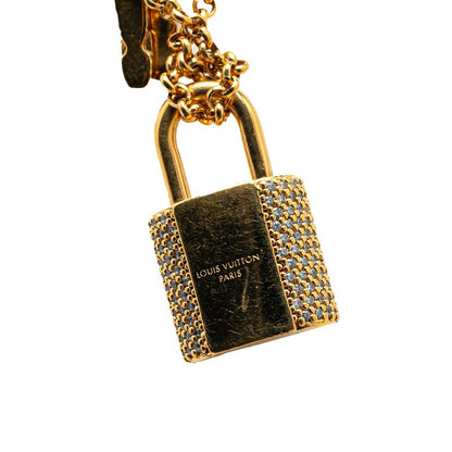 ルイヴィトン LV パドロック ペンダント ネックレス