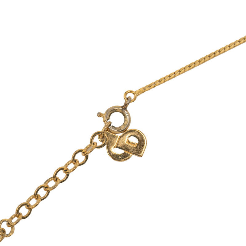 ディオール CD ロゴ スクエア ネックレス