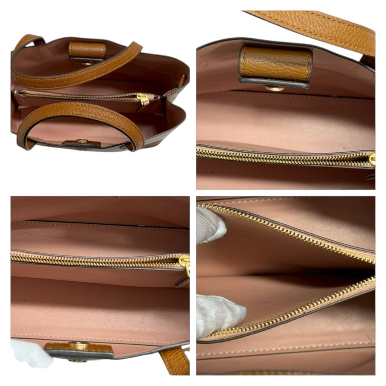 トリーバーチ ブレイク レザー2wayバッグ