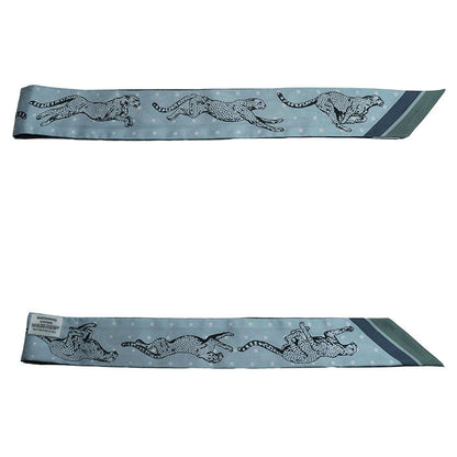 エルメス GUEPARDS BANDANA シルクスカーフ