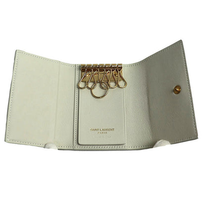 イヴサンローラン YSL ライン レザー キーケース