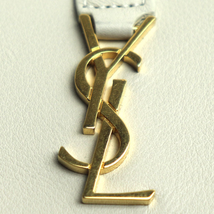 イヴサンローラン YSL ライン レザー キーケース