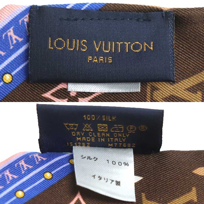 ルイヴィトン バンドゥBB シルクスカーフ