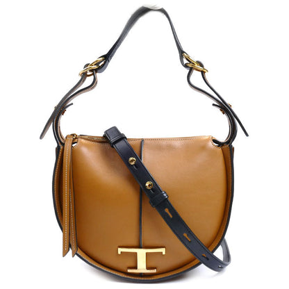 トッズ Tタイムレス レザー2wayショルダーバッグ