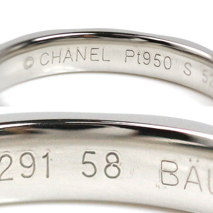 シャネル マトラッセ Pt950 プラチナ リング サイズ 17