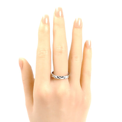 シャネル マトラッセ Pt950 プラチナ リング サイズ 17