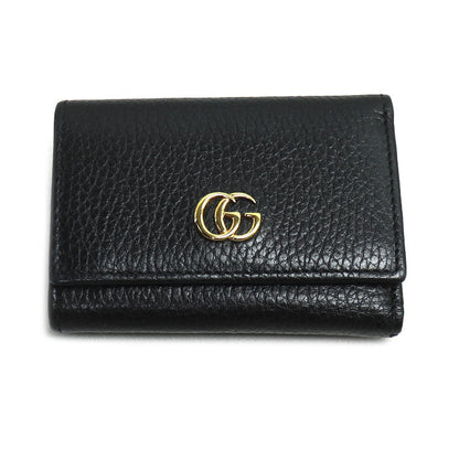 グッチ GGマーモント レザー三つ折り財布