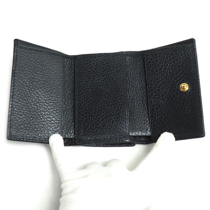 グッチ GGマーモント レザー三つ折り財布