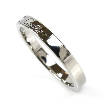 カルティエ ウェディング Pt950 プラチナ リング サイズ 18.5