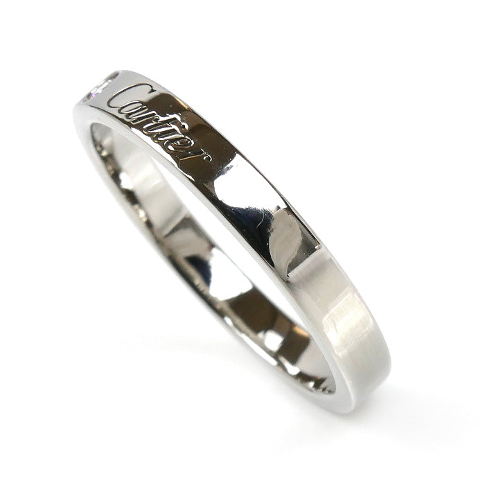 カルティエ ウェディング Pt950 プラチナ リング サイズ 18.5