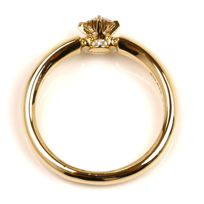 Kashikey KSB030RYG Au750 ダイヤモンド リング