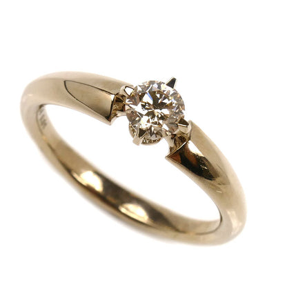 Kashikey ソリティア K18BG ダイヤモンド リング
