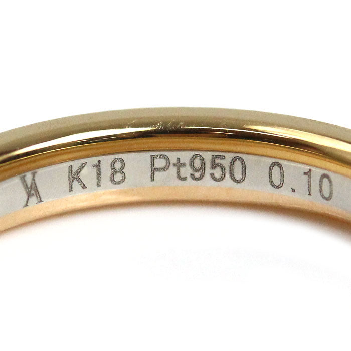 ヴァンドーム青山 セリュール K18Pt950 リング