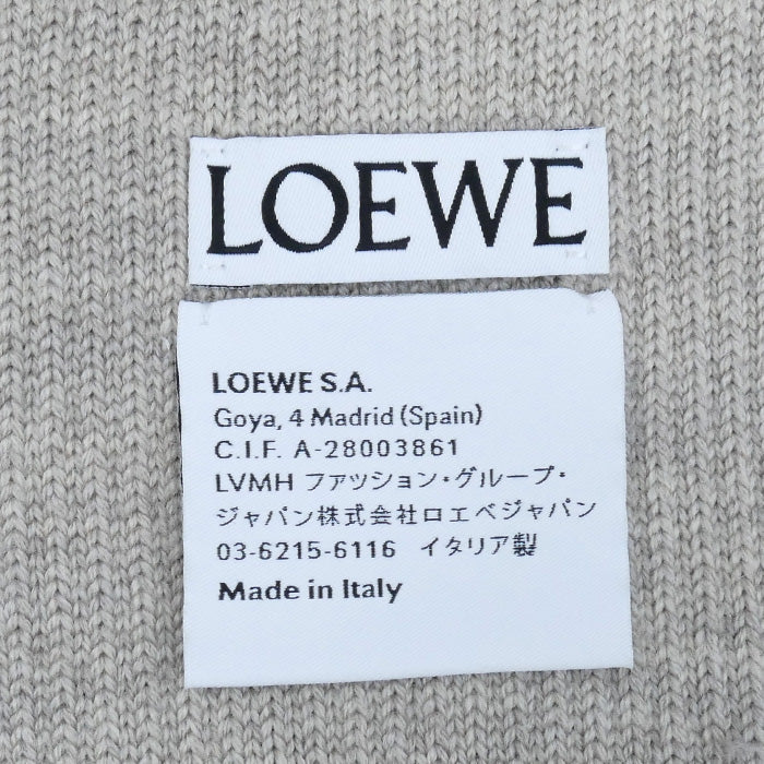 ロエベ ウールマフラー