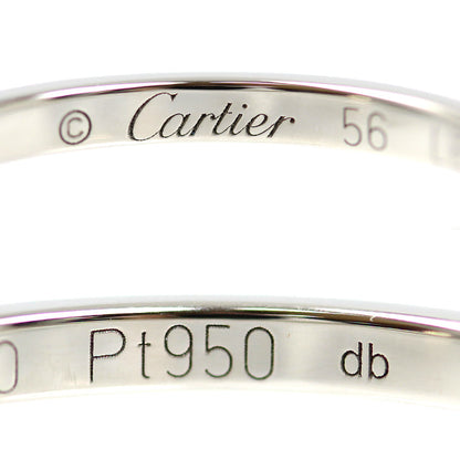 カルティエ バレリーナ Pt950プラチナ リング 15.5号