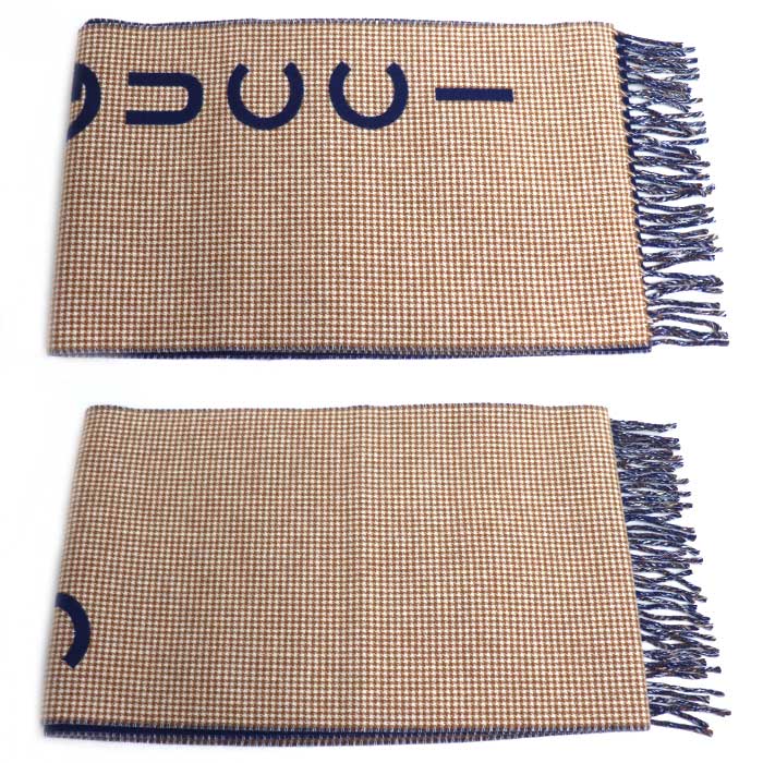 グッチ ロゴ ウールカシミヤ マフラー