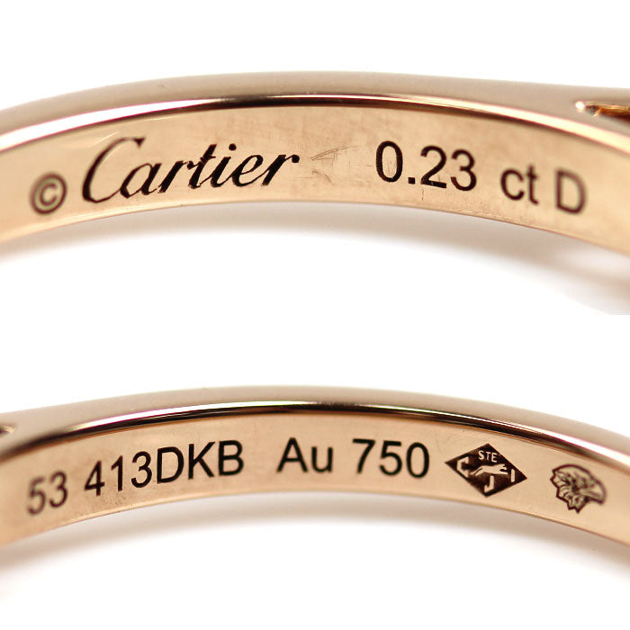 カルティエ ソリテール1895 Au750 リング 13号