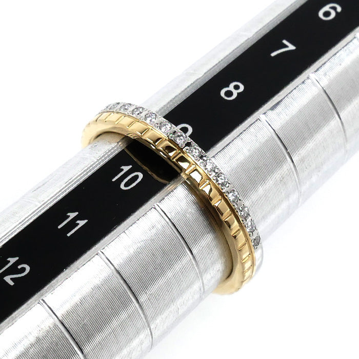 ヨンドシー Au750 Pt950 ダイヤモンドリング