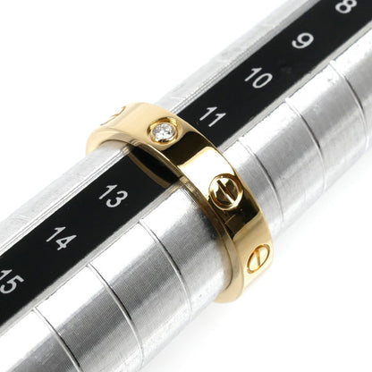 カルティエ ミニラブ Au750 ダイヤモンドリング 12号