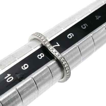 カルティエ バレリーナ カーブ Pt950プラチナ ダイヤモンド リング 7号