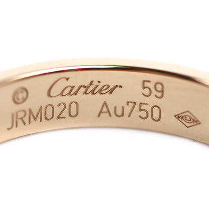 カルティエ ミニラブ Au750 ダイヤモンド リング 18.5号
